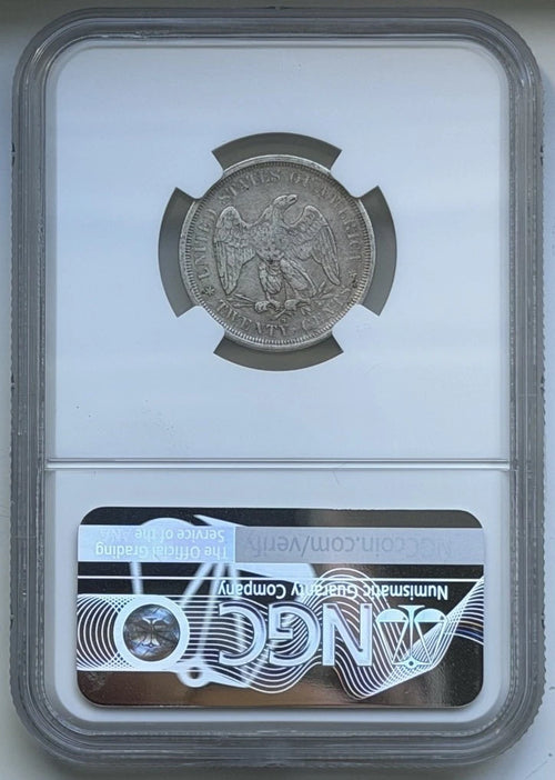 1875 S/S MPD Twenty Cent - 20C FS-302 - NGC XF40