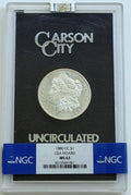 1880-CC Morgan Silver Dollar - GSA Hoard - NGC MS63