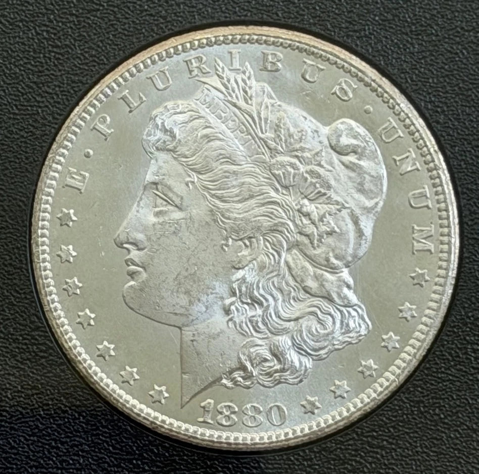 1880-CC Morgan Silver Dollar - GSA Hoard - NGC MS63